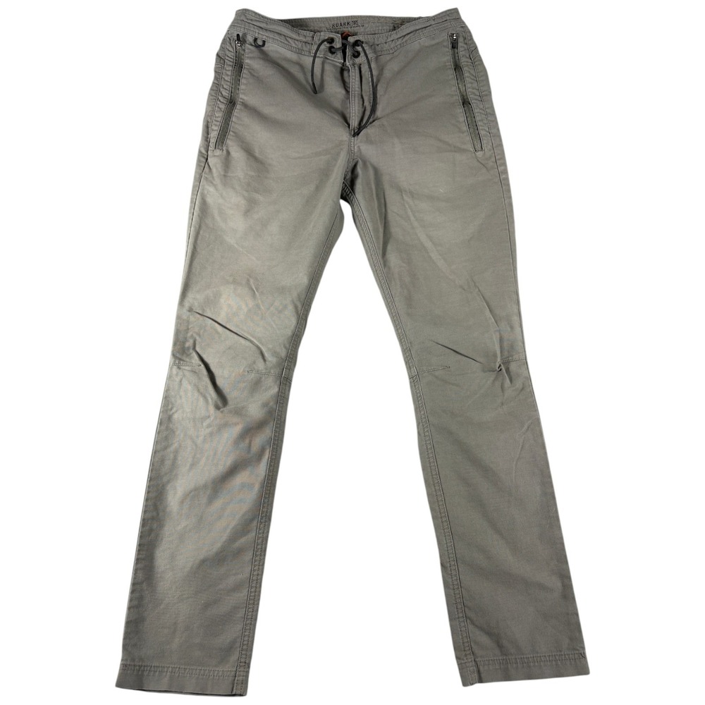 Roark Revival Layover Pants Mens 28 Gray Workwear Stretch Straight Travel Hiking